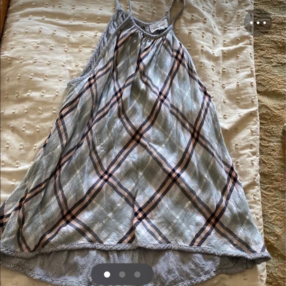 Plaid top